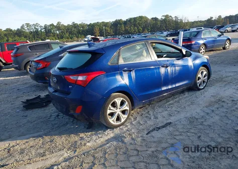 2013 Hyundai Elantra Gt z USA, uszkodzony, nr VIN KMHD35LE4DU044381